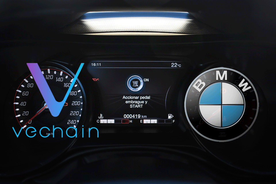 BMWとVeChain、ブロックチェーンベースの走行距離計不正防止アプリ「VerifyCar」を共同開発！