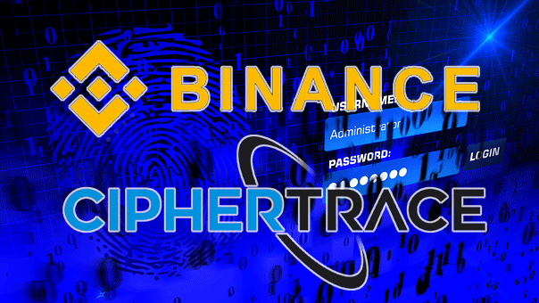 最大手取引所「Binance」とブロックチェーンセキュリティ企業「CipherTrace」が提携を発表！