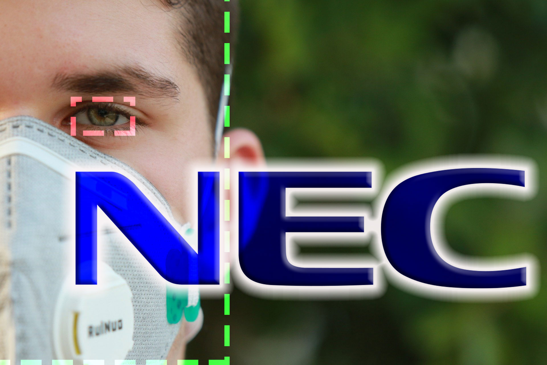 マスク着用でも判別可能！NECが顔と虹彩を組み合わせる生体認証端末を開発 